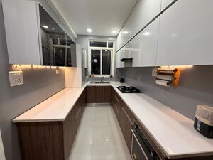 Kitchen in 3 BHK Apartment at Dwarka – for Sale