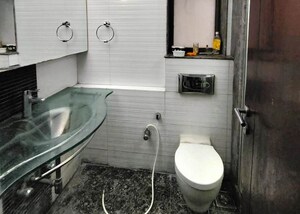 Bathroom in 4 BHK Apartment at K Raheja Corp Maple Leaf, Powai – for Sale