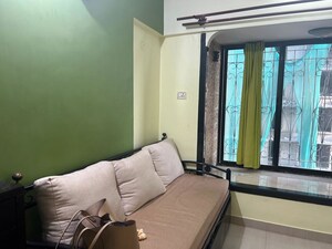 Living Room in 1 BHK Apartment at Goregaon Vivan, Goregaon West – for Rent