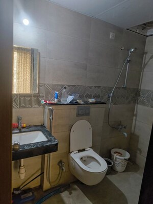 Bathroom in 2 BHK Apartment at Rama Fusion Towers Phase I, Hinjewadi – for Rent