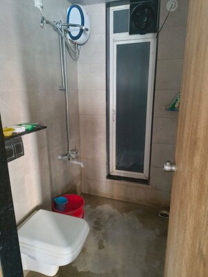 Bathroom in 2 BHK Apartment at Rama Fusion Towers Phase I, Hinjewadi – for Rent