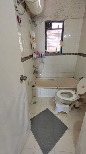 Bathroom in 2 BHK Apartment at Rahul Towers, Kothrud – for Rent
