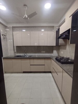 Kitchen in 3 BHK Builder Floor at Shivalik Colony – for Rent