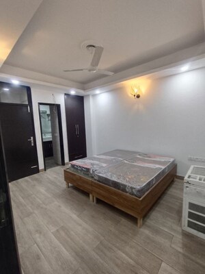 Bedroom in 3 BHK Builder Floor at Shivalik Colony – for Rent