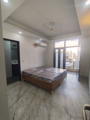 Bedroom in 3 BHK Builder Floor at Shivalik Colony – for Rent
