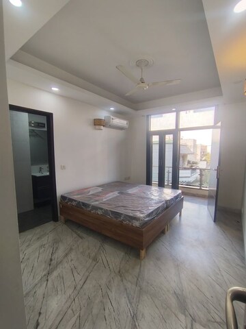 Bedroom in 3 BHK Builder Floor at Shivalik Colony – for Rent