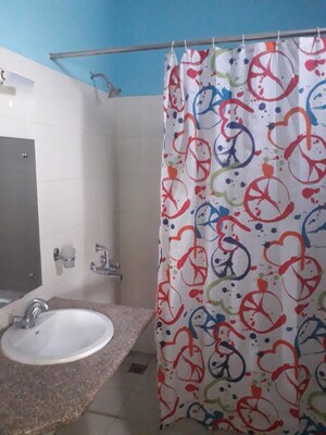 Bathroom in 2 BHK Builder Floor at Vatika India Next Floors, Sector 82 – for Rent