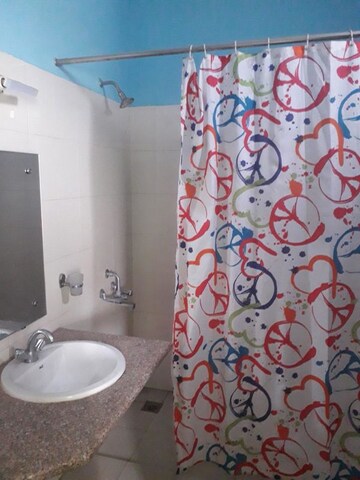 Bathroom in 2 BHK Builder Floor at Vatika India Next Floors, Sector 82 – for Rent