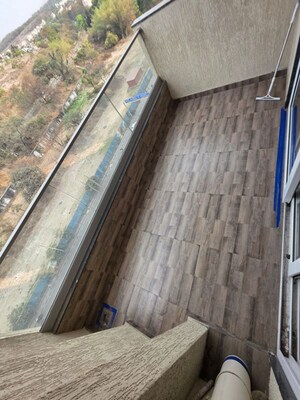 Balcony in 3 BHK Apartment at Venkatesh Skydale, Hingne Khurd – for Sale