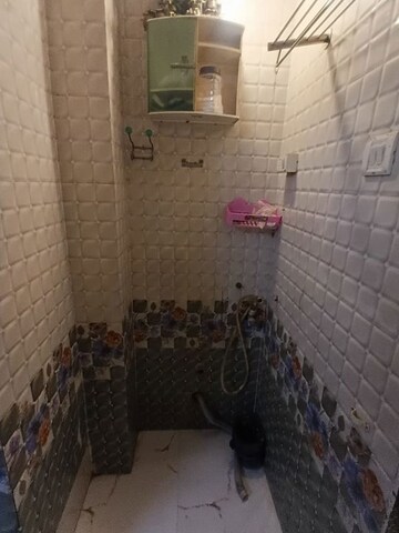 Bathroom in 1 BHK Apartment at Bimbisaar Nagar CHS, Goregaon East – for Rent