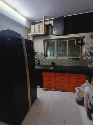 Kitchen in 1 BHK Apartment at Bimbisaar Nagar CHS, Goregaon East – for Rent