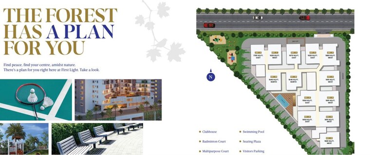 Master Plan, ameenpur 3 Bedroom 1620 Sq.Ft. Apartment In Ameenpur Hyderabad 10115435