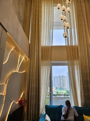 Staircase in 3 BHK Apartment at Dasnac Burj, Sector 75 – for Rent