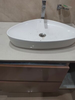 Bathroom in 3 BHK Apartment at Panchsheel Pratistha, Sector 75 – for Rent