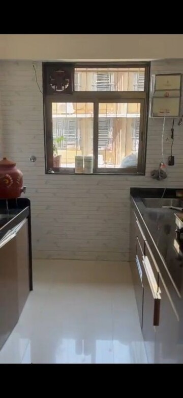Kitchen in 2 BHK Apartment at Chandak Nishchay, Borivali East – for Rent