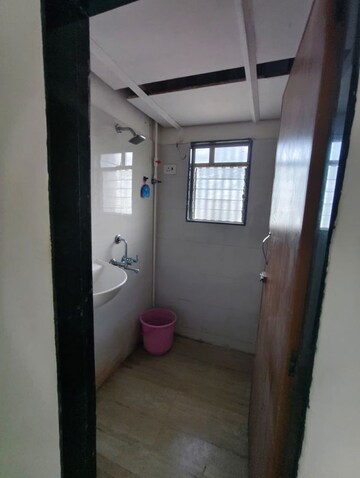 Bathroom in 1 BHK Apartment at Haware Intelligentia Spectrum, Thane West – for Rent