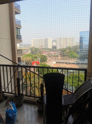 Balcony in 2 BHK Apartment at Brook Haven, Jogeshwari East – for Rent