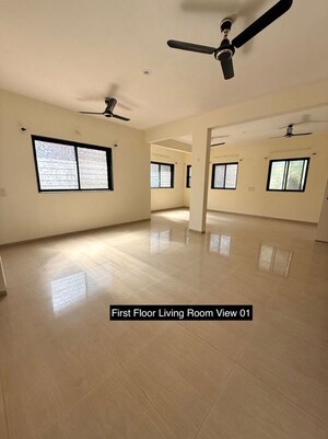 Floor Plan in 4 BHK Independent House at Reputed Kirloskar Residency, Aundh – for Rent