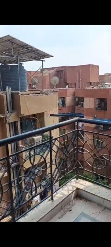 Balcony in 3 BHK Apartment at Sector 3 Dwarka – for Sale