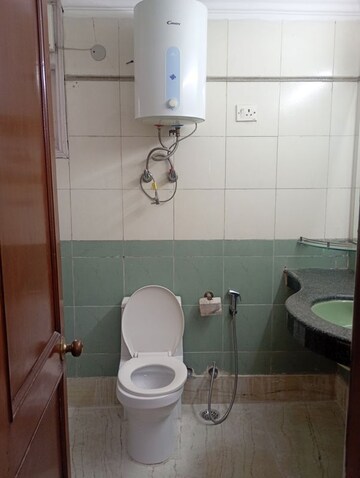 Bathroom in 3 BHK Apartment at Sector 2 Dwarka – for Rent