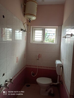 Bathroom in 1 BHK Builder Floor at Ramamurthy Nagar – for Rent