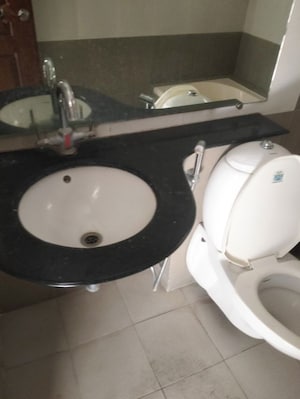 Bathroom in 2 BHK Apartment at Nivedita Terrace, Wanowrie – for Rent