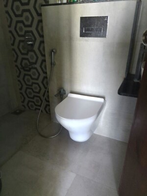 Bathroom in 1 BHK Apartment at Siddhi Highland Haven Phase 2, Balkum Pada – for Rent