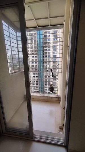 Balcony in 2 BHK Apartment at Neelkanth Sunberry, Ghansoli – for Rent