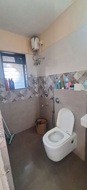 Bathroom in 3 BHK Apartment at Patel Palace, Andheri East – for Sale