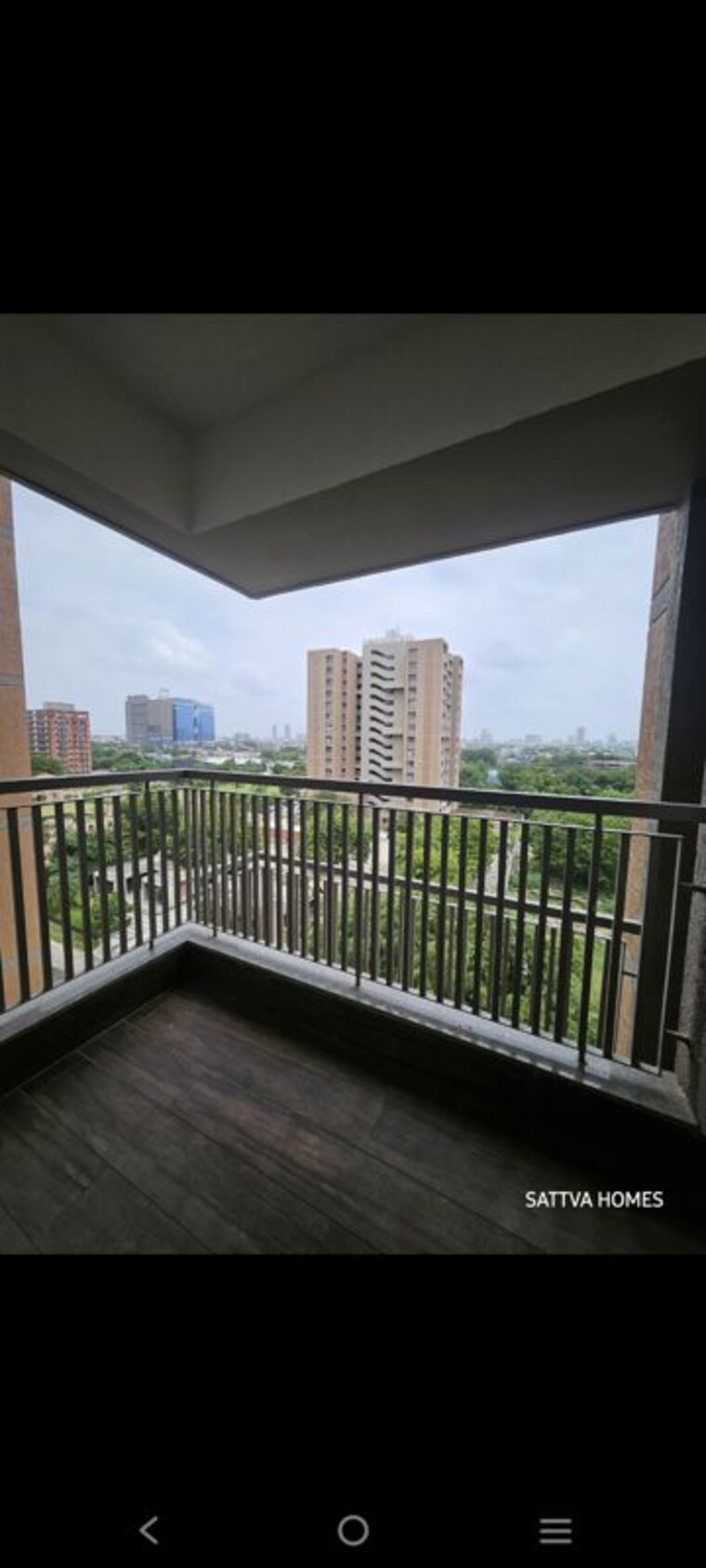 Balcony, sankalp-gwala 3 Bedroom 847 Sq.Ft. Apartment In Ambli Ahmedabad 10115601