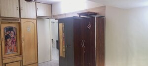 Bedroom in 1 BHK Apartment at Shreerang CHS, Shrirang Society – for Rent