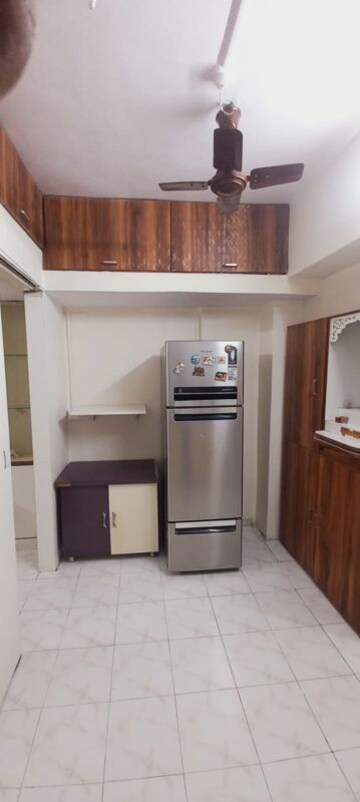 Kitchen in 1 BHK Apartment at Shreerang CHS, Shrirang Society – for Rent