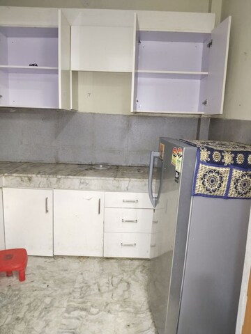 Kitchen in 1 BHK Apartment at Khirki Extension – for Rent