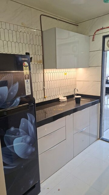 Kitchen in 1 BHK Apartment at Ashar Metro Towers, Vartak Nagar – for Rent