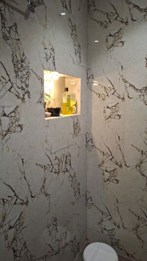 Bathroom in 1 BHK Apartment at Ashar Metro Towers, Vartak Nagar – for Rent