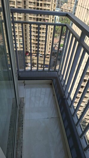 Balcony in 1 BHK Apartment at Ashar Metro Towers, Vartak Nagar – for Rent