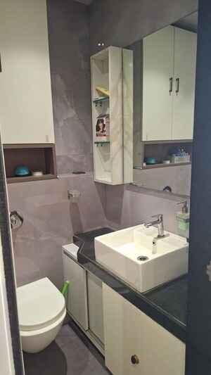 Master Bedroom in 1 BHK Apartment at Ashar Metro Towers, Vartak Nagar – for Rent