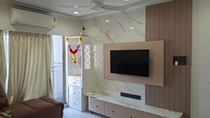 Living Room in 1 BHK Apartment at Ashar Metro Towers, Vartak Nagar – for Rent