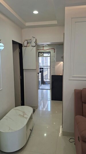 Staircase in 1 BHK Apartment at Ashar Metro Towers, Vartak Nagar – for Rent