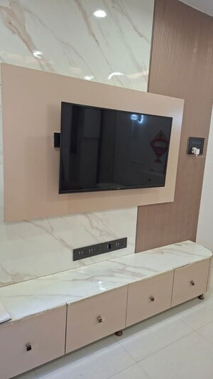 Living Room in 1 BHK Apartment at Ashar Metro Towers, Vartak Nagar – for Rent