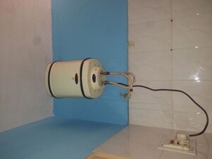 Bathroom in 1 BHK Independent House at Rt Nagar – for Rent