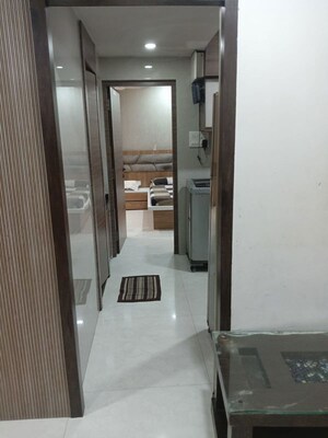 Building Lobby in 1 BHK Apartment at Nalanda CHS, Vashi Sector 17 – for Rent