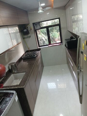 Kitchen in 1 BHK Apartment at Nalanda CHS, Vashi Sector 17 – for Rent
