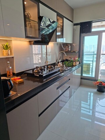 Kitchen in 2 BHK Apartment at Platinum Life, Andheri West – for Rent