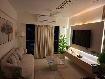 Living Room in 2 BHK Apartment at Platinum Life, Andheri West – for Rent