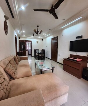 Living Room in 2 BHK Apartment at Platinum Apartment, Andheri West – for Rent