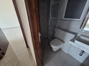Bathroom in 3 BHK Apartment at LnT Elixir Reserve, Powai – for Rent