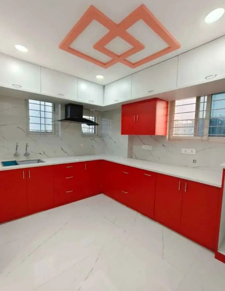 Kitchen, dsr-the-classe 4 Bedroom 3939 Sq.Ft. Apartment In Narsingi Hyderabad 10115727