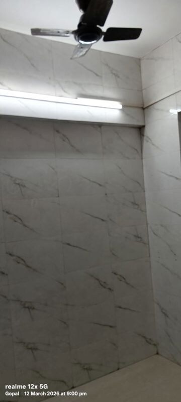 Bathroom in 1 RK Apartment at Saiwadi CHS, Andheri East – for Rent