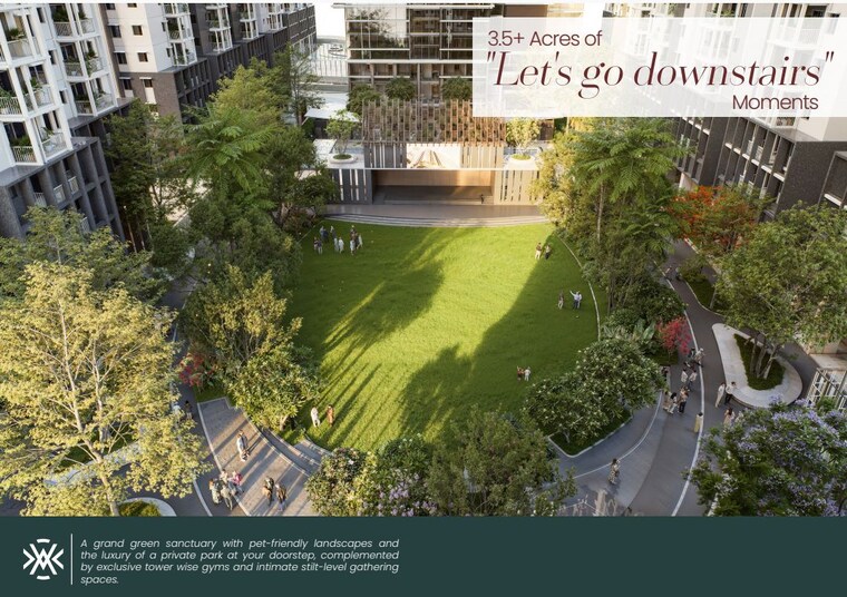 Garden, team4-aria 3 Bedroom 1655 Sq.Ft. Apartment In Miyapur Hyderabad 10115820